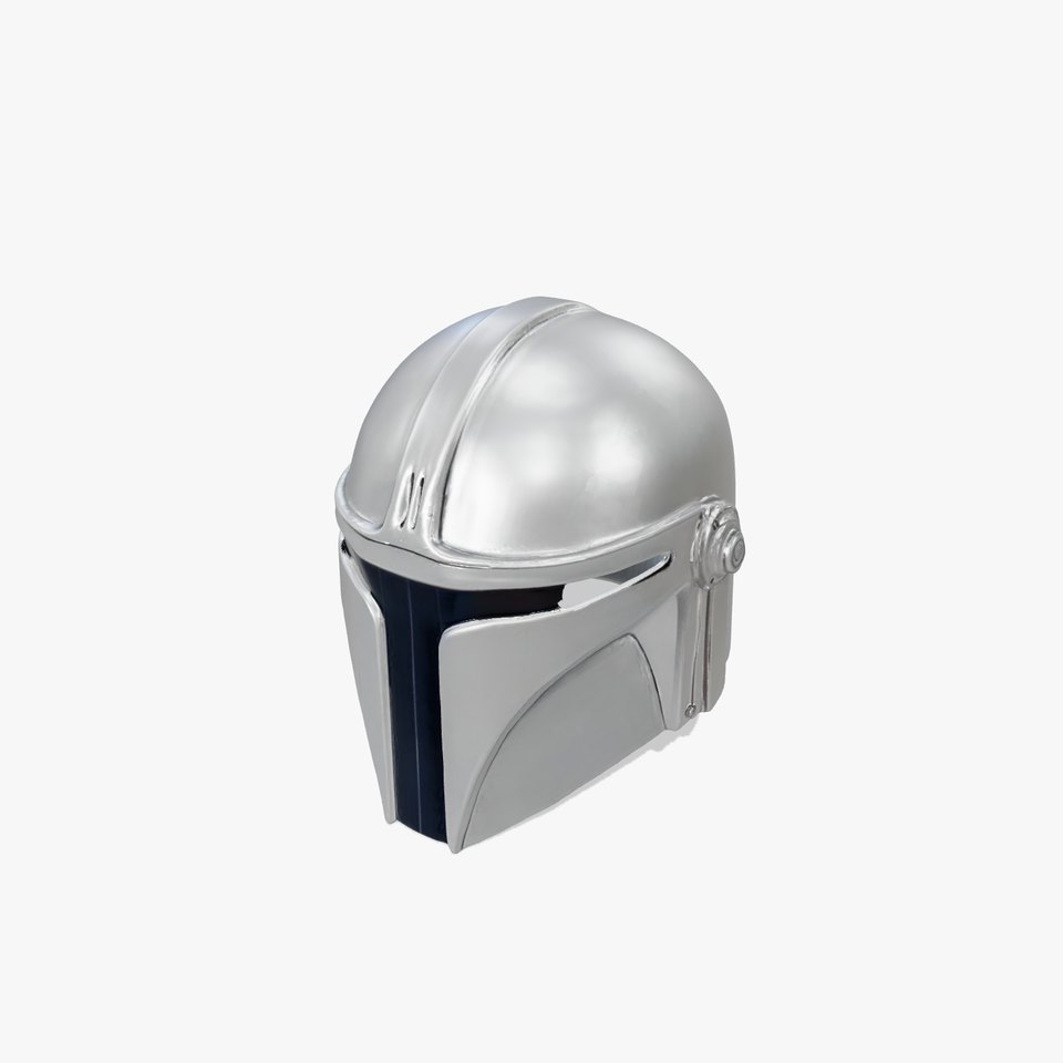 Metallic SciFi Helmet model pack